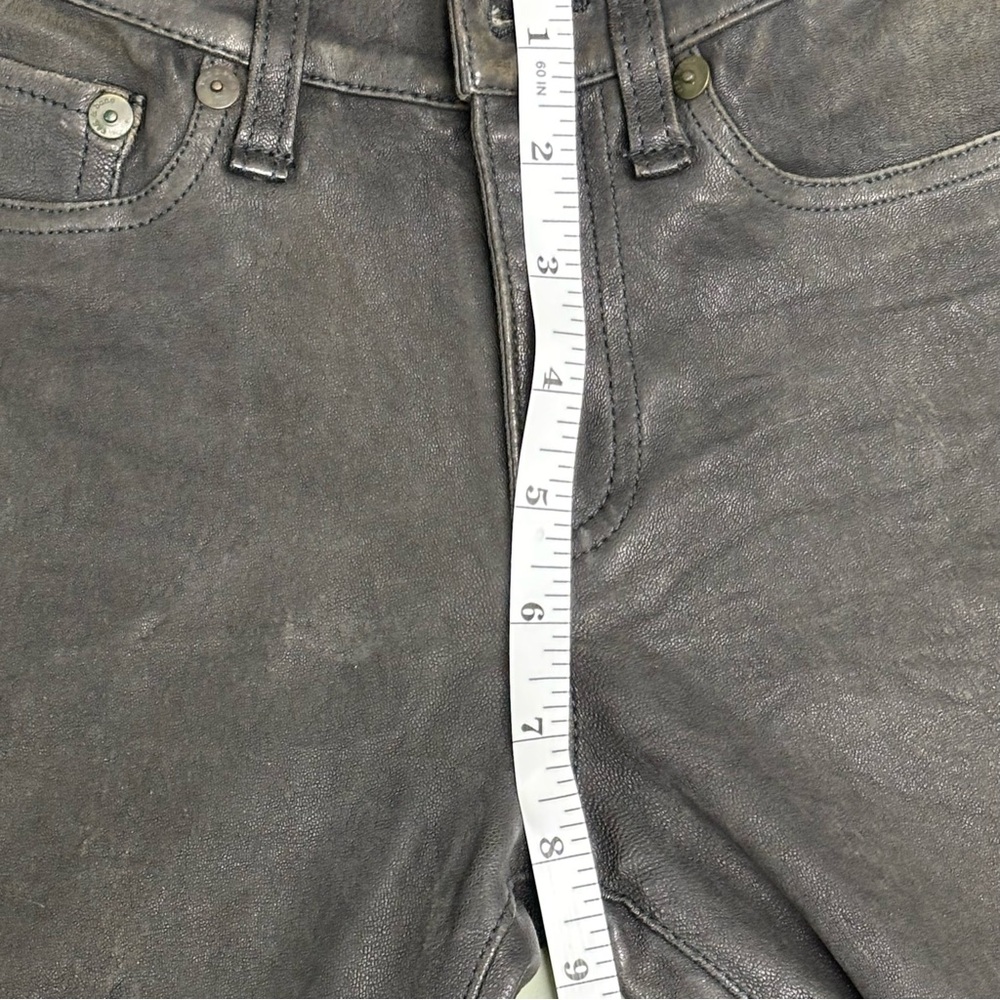 Rag and Bone Skinny Leather Jeans - Picture 10 of 14